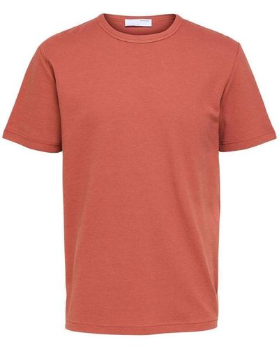 SELECTED T-shirt 145181VTPE23 - Orange