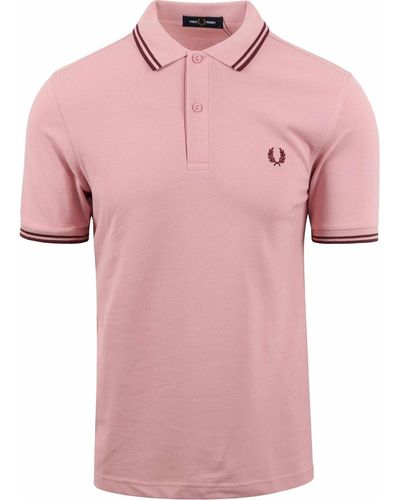 Fred Perry T-shirt Polo M3600 Rose S29