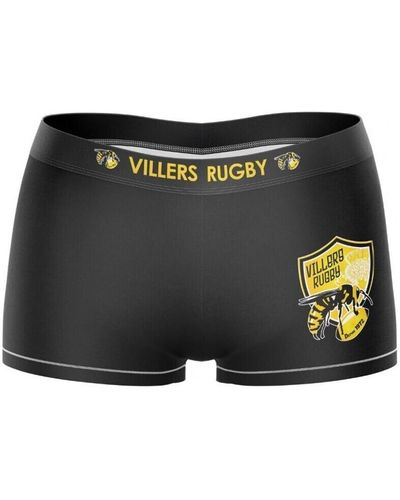 Heritage Shorties & boxers Boxer VILLERS RUGBY MADE IN - Noir