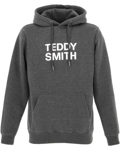 Teddy Smith Sweat-shirt Siclass hoody - Gris