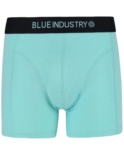 BLUE INDUSTRY Caleçons Boxer-short Menthe - Bleu