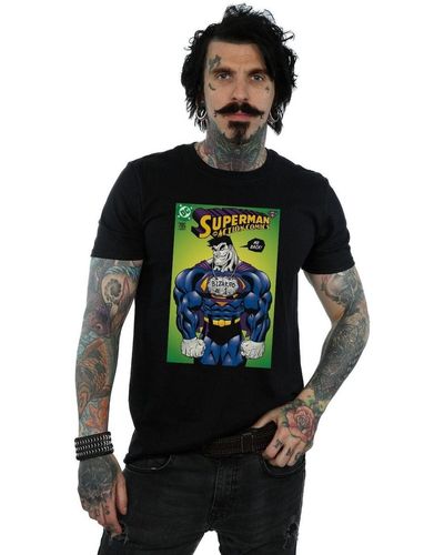 Dc Comics T-shirt Superman Bizarro Action Comics 785 Cover - Vert