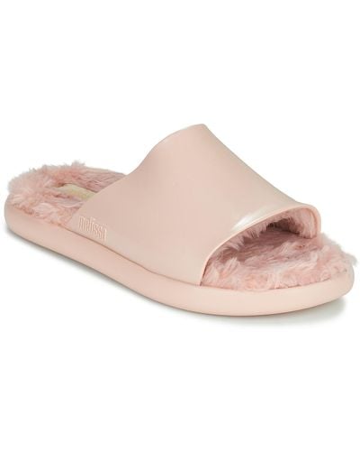 Melissa Claquettes FLUFFY SIDE AD - Rose