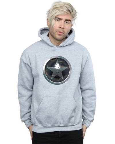 Marvel Sweat-shirt The Falcon And The Winter Soldier Chest Star - Bleu