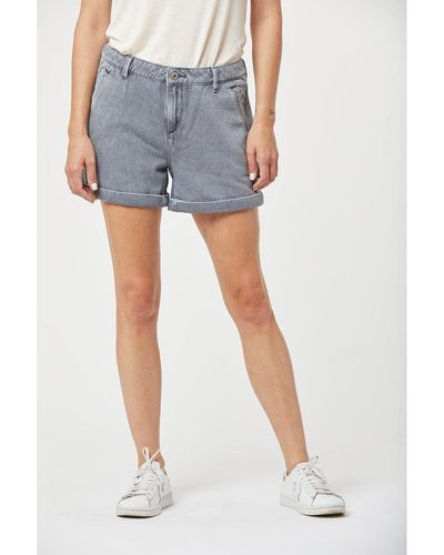 Lee Cooper Short Short JILL Asphalte - Bleu