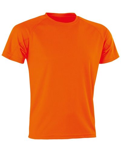Spiro T-shirt Aircool - Orange