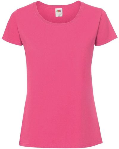 Fruit Of The Loom T-shirt SS424 - Rose