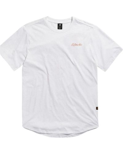 G-Star RAW T-shirt - Blanc