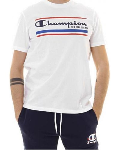 Champion T-shirt 214306 - Blanc