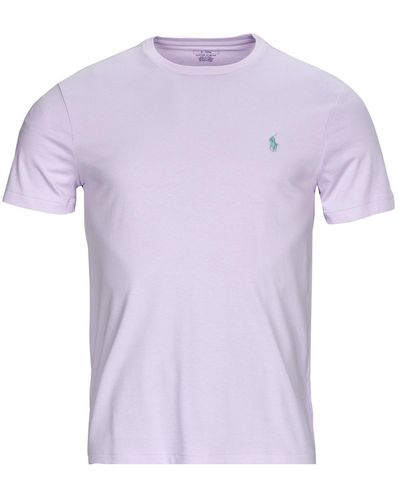 Polo Ralph Lauren T-shirt T-SHIRT AJUSTE EN COTON - Violet