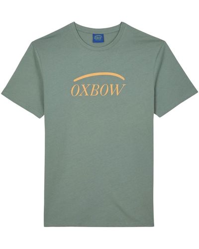 Oxbow T-shirt Tee shirt manches courtes graphique - Vert