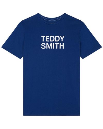 Teddy Smith T-shirt 11014744D - Bleu