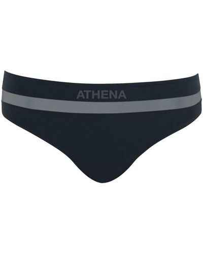 Athena Brassières de sport Slip Training Dry - Bleu