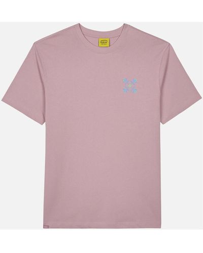 Oxbow T-shirt Tee shirt imprimé poitrine TEREGOR - Violet