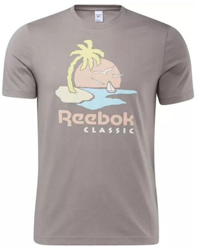 Reebok T-shirt CLASSICS - Gris