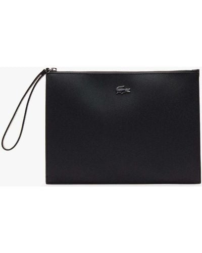 Lacoste Pochette Pochette avec dragonne NF2791AA - Noir