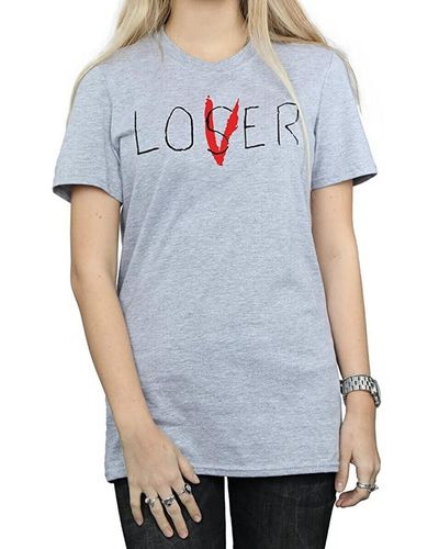It T-shirt Loser Lover - Bleu