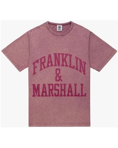 Franklin & Marshall T-shirt JM3021.1001G36-326 - Violet