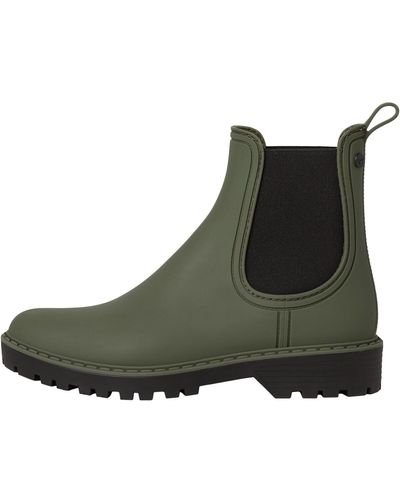 Tamaris Boots Bottines à Elastique - Vert