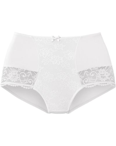 Lascana Produits gainants Slip taille haute shapewear Perfect Basics - Blanc
