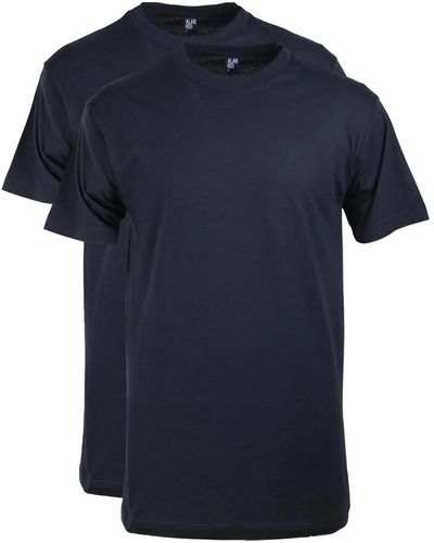Alan Red T-shirt T-Shirt Virginia Marine (lot de 2) - Bleu