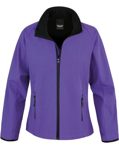 Result Headwear Polaire Softshell - Violet