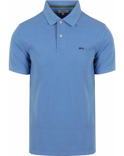 Mcgregor T-shirt Classic Polo Piqué Bleu Mid