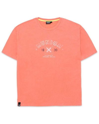Munich T-shirt T-shirt vintage 2507234 Coral - Rose