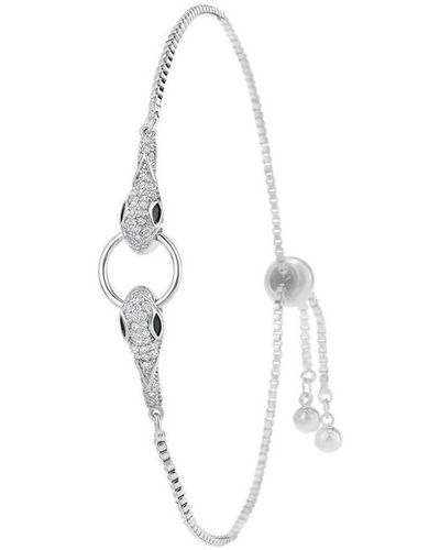 Sc Crystal Bracelets B3155-ARGENT - Métallisé