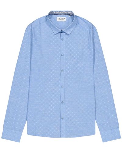 Teddy Smith Chemise Chemise coton droite - Bleu