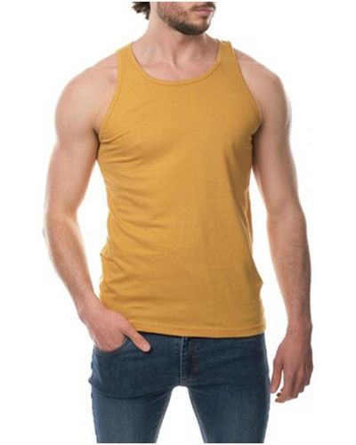 Kebello T-shirt Débardeur Orange H - Noir