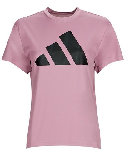 adidas T-shirt RUN IT BL TEE - Rose