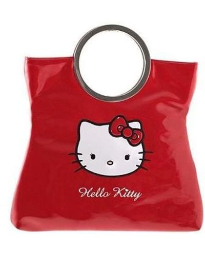 Camomilla Sac Bandouliere Sac à main Hello Kitty by - Rouge