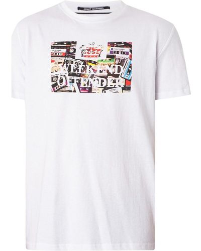 Weekend Offender T-shirt Keyte T-shirt graphique - Blanc