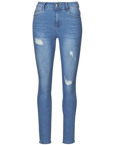 Moony Mood Jeans skinny SARIEL - Bleu
