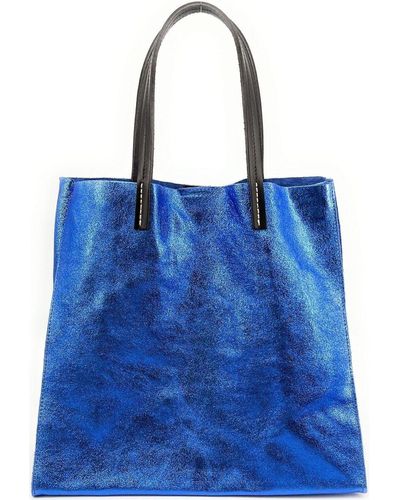 O My Bag Sac a main SILVER - Bleu