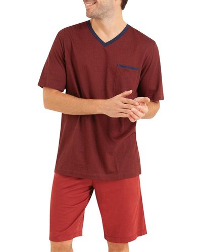 EMINENCE Pyjamas / Chemises de nuit Pyjama court coton - Rouge