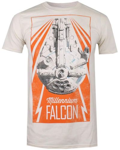 Disney T-shirt Millennium Falcon - Neutre