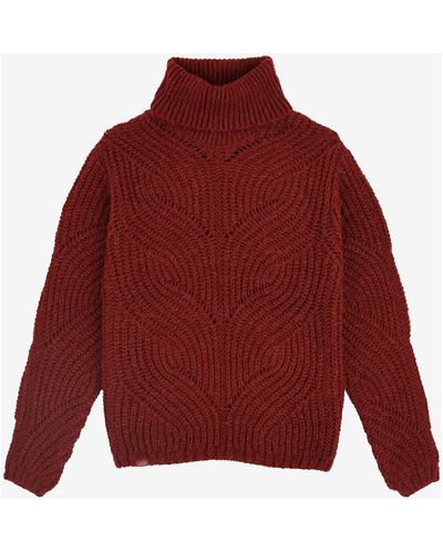 Oxbow Pull Pull mohair P2PALLY - Rouge