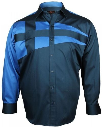 Doublissimo Chemise chemise mode nautica bleu