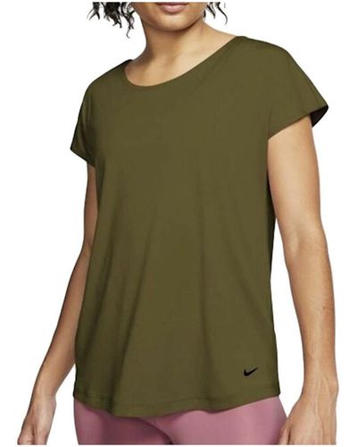 Nike T-shirt CJ4082-368 - Vert