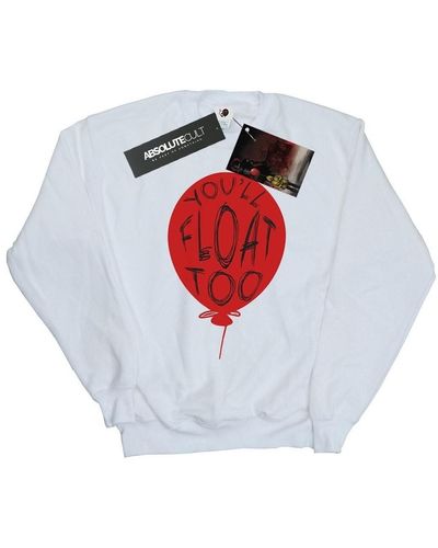 It Sweat-shirt Pennywise You'll Float Too - Rouge