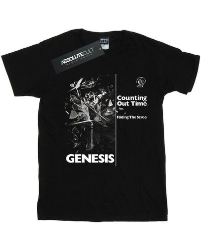 Genesis T-shirt Counting Out Time - Noir