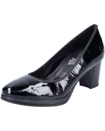 Rieker Chaussures escarpins - Noir