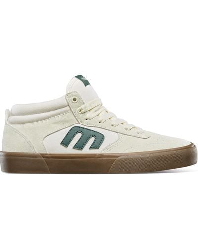 Etnies Chaussures de Skate WINDROW VULC MID WHITE GREEN GUM - Blanc