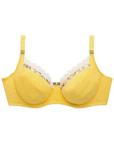 Pommpoire Emboitants Soutien-gorge grand maintien jaune Eole