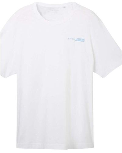 Tom Tailor T-shirt 162885VTPE24 - Blanc