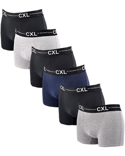 Christian Lacroix Boxers Boxer CXL By LACROIX X6 - Bleu