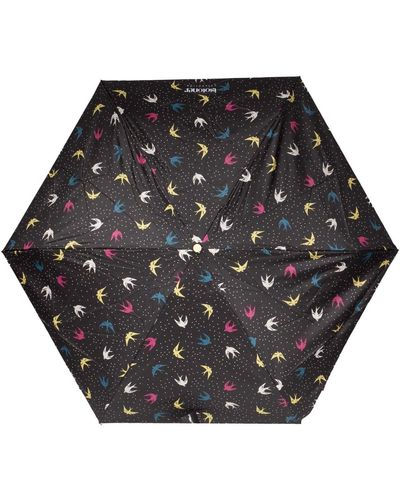 Isotoner Parapluies Parapluie petit ouverture/ fermeture automatique - Noir