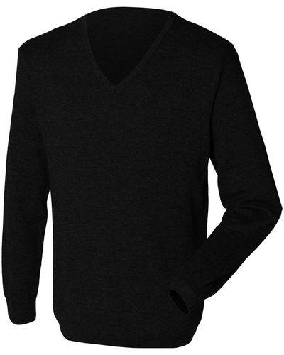 Henbury Sweat-shirt 12 Gauge - Noir